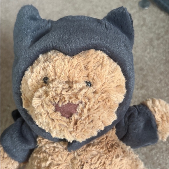 Jellycat Brown and Black Plush Bear - Picture 4 of 5